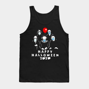 Friends Horror Movie Creepy Happy Halloween 2020 Tank Top